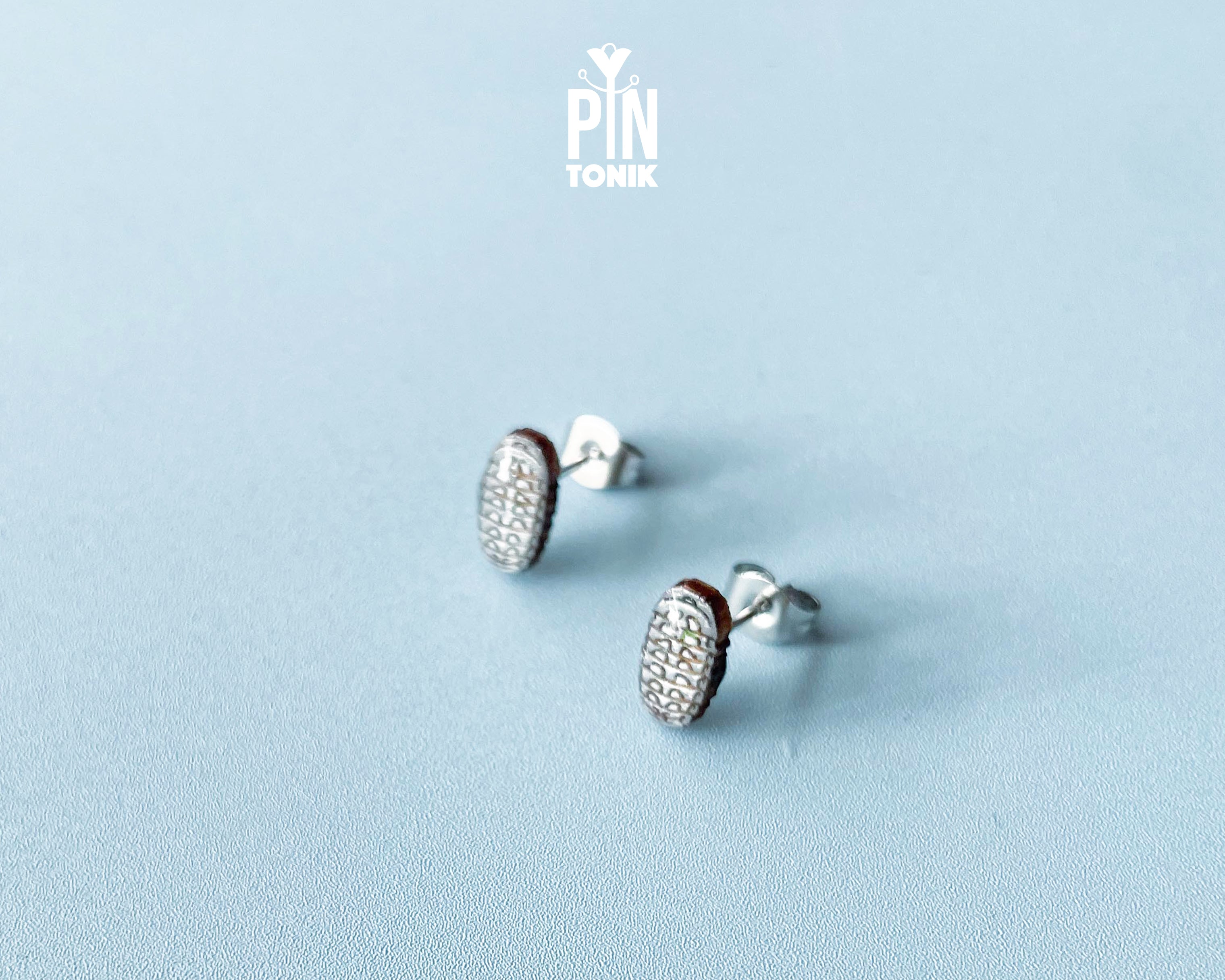 Colorful Rolly Polly Stud Earrings