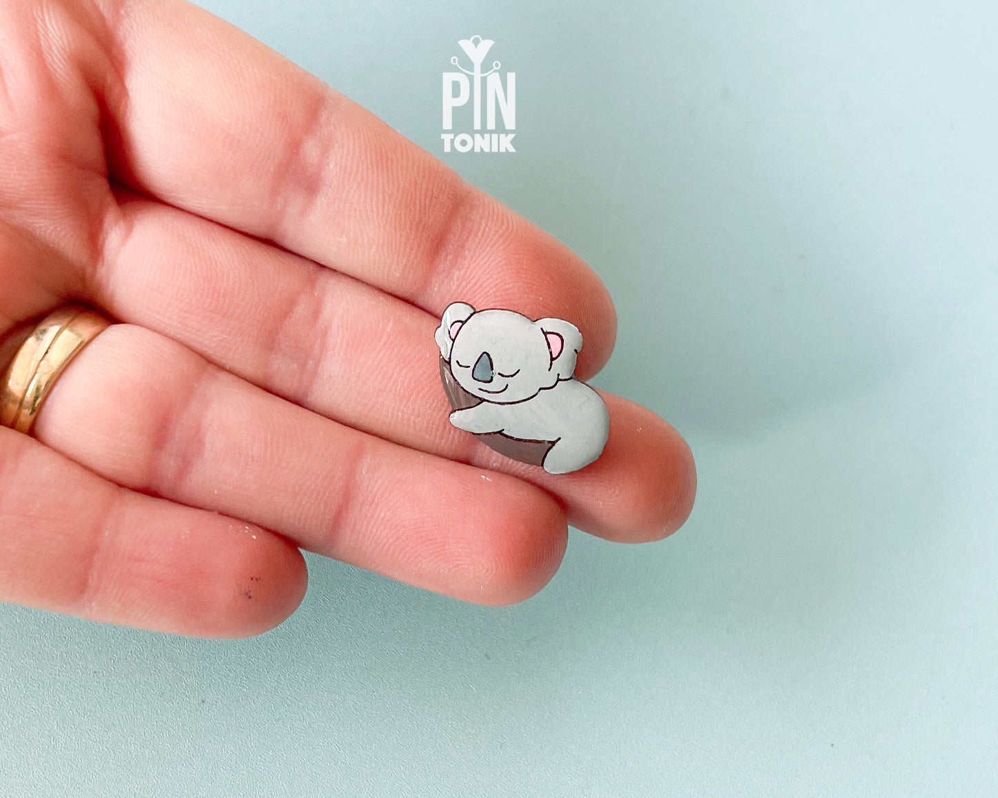 Sleeping Koala Pin