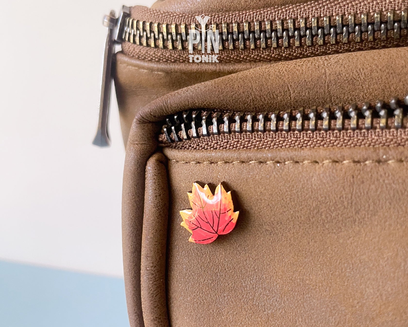 Autumn Maple Leaf Pin
