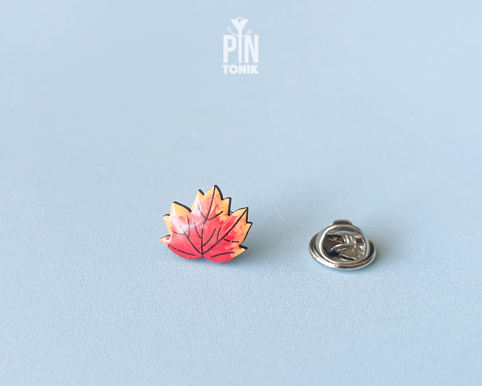 Autumn Maple Leaf Pin