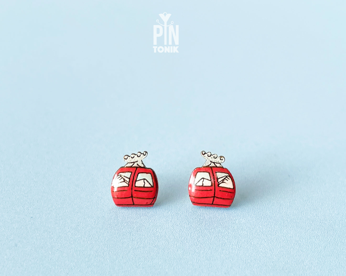 Red Gondola Studs