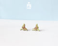 Luna Moth Stud Earrings