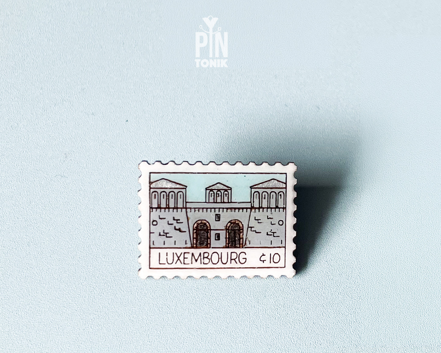 Luxembourg Fortress Pin