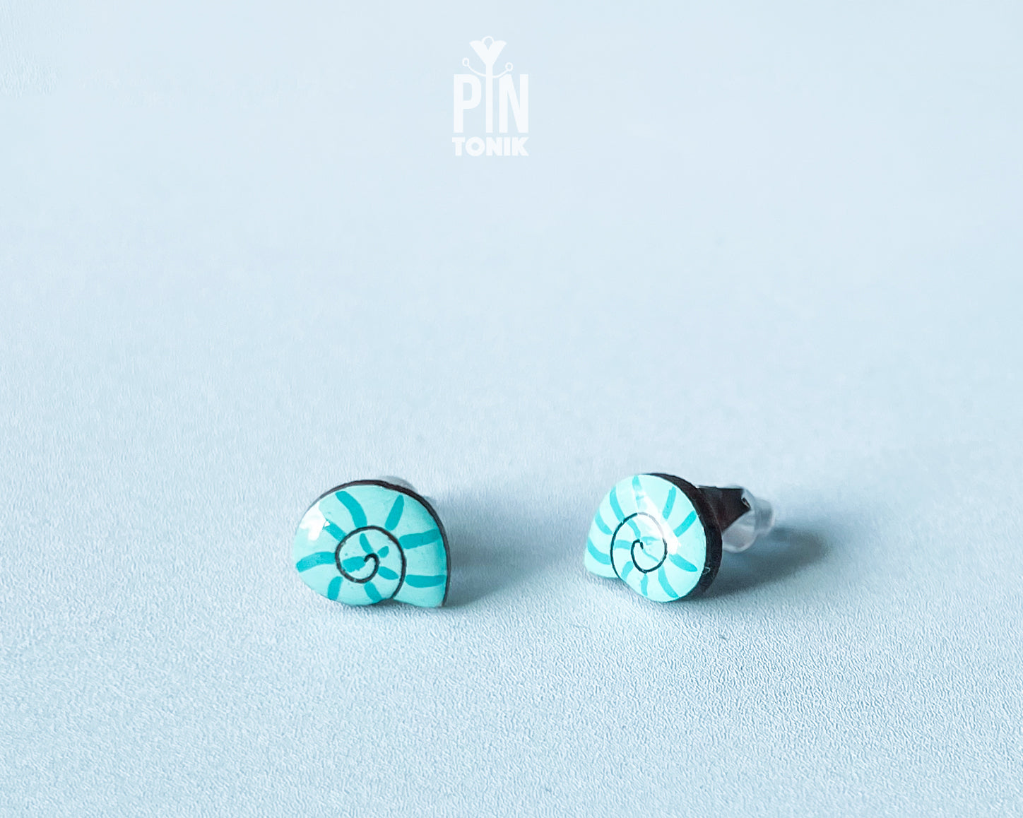 Nautilus Shells Stud Earrings