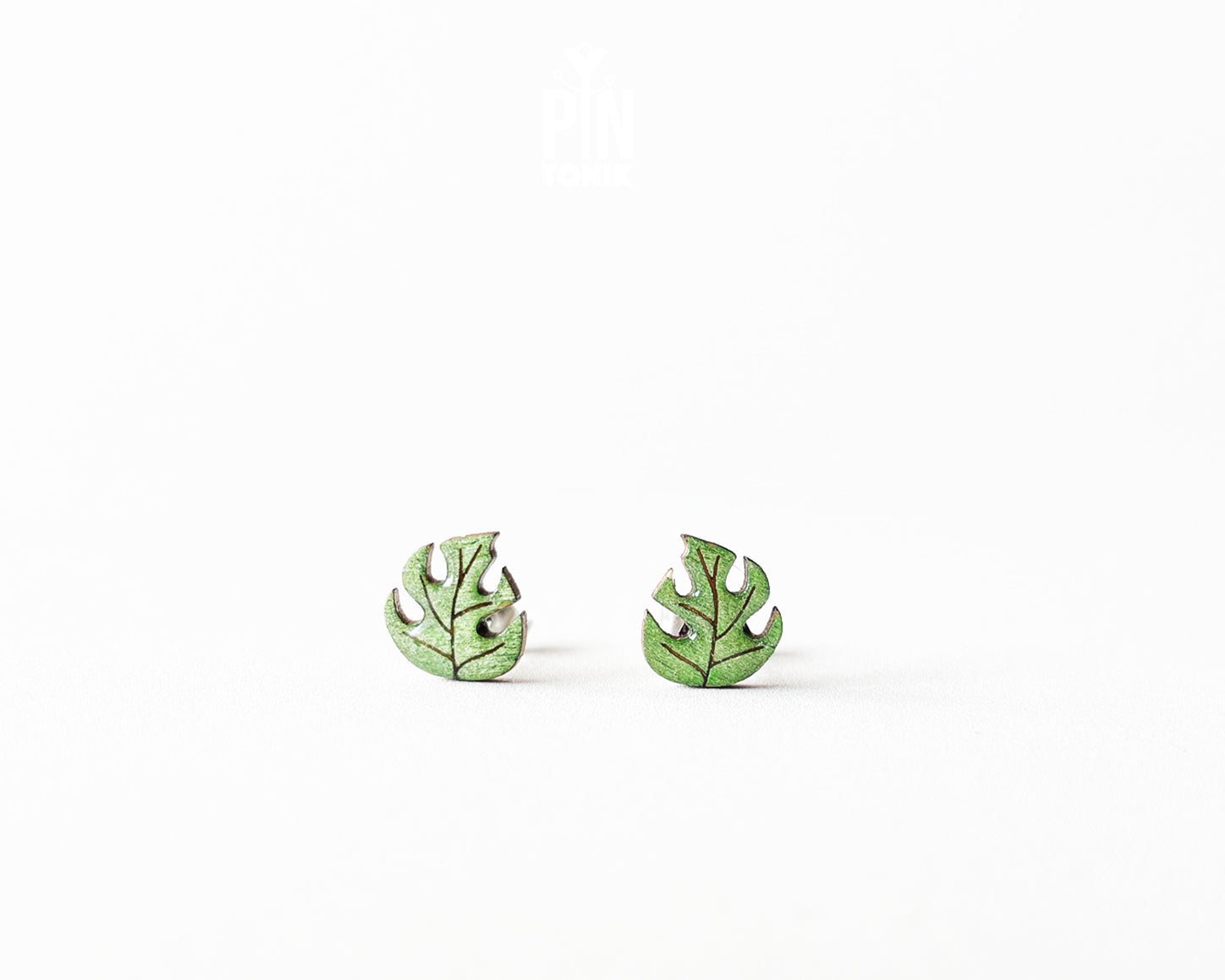 Clous d'oreilles Monstera