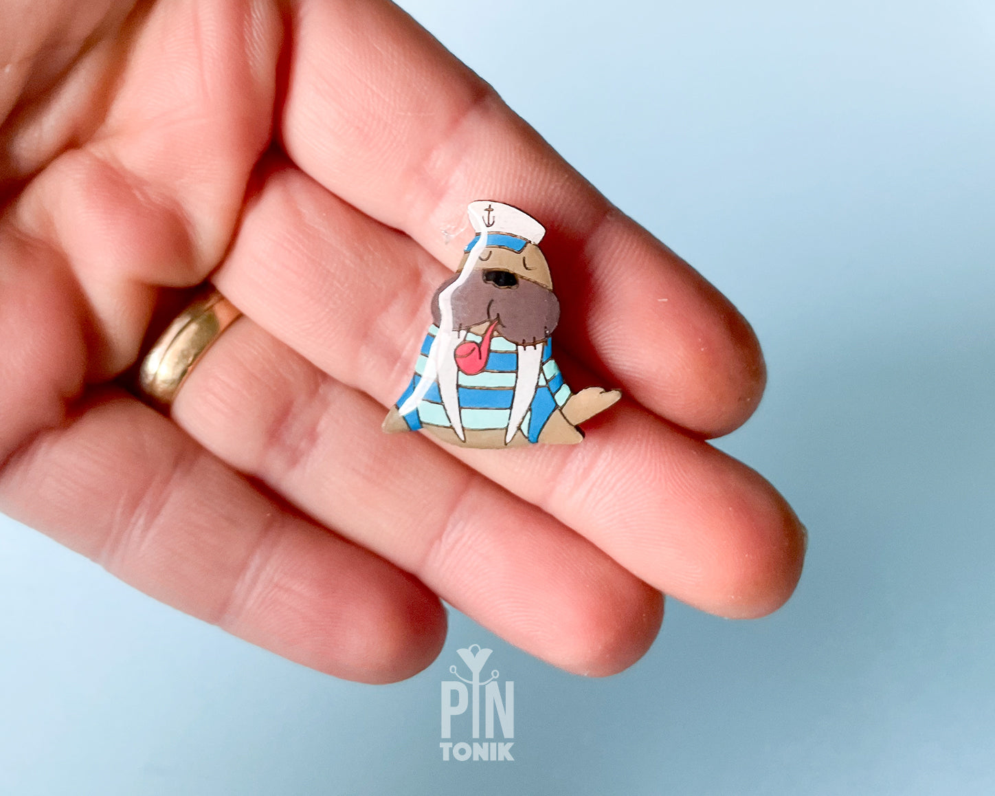 Sailor Walrus Pin