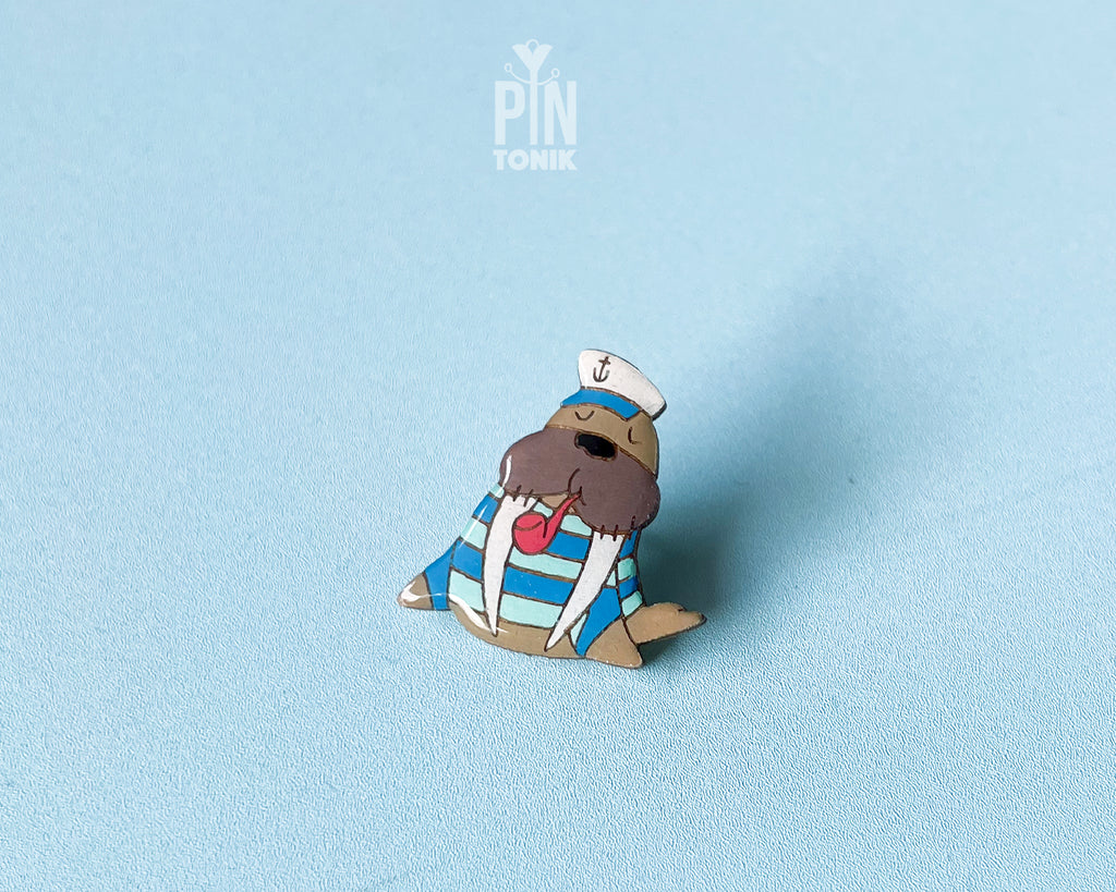 Sailor Walrus Pin