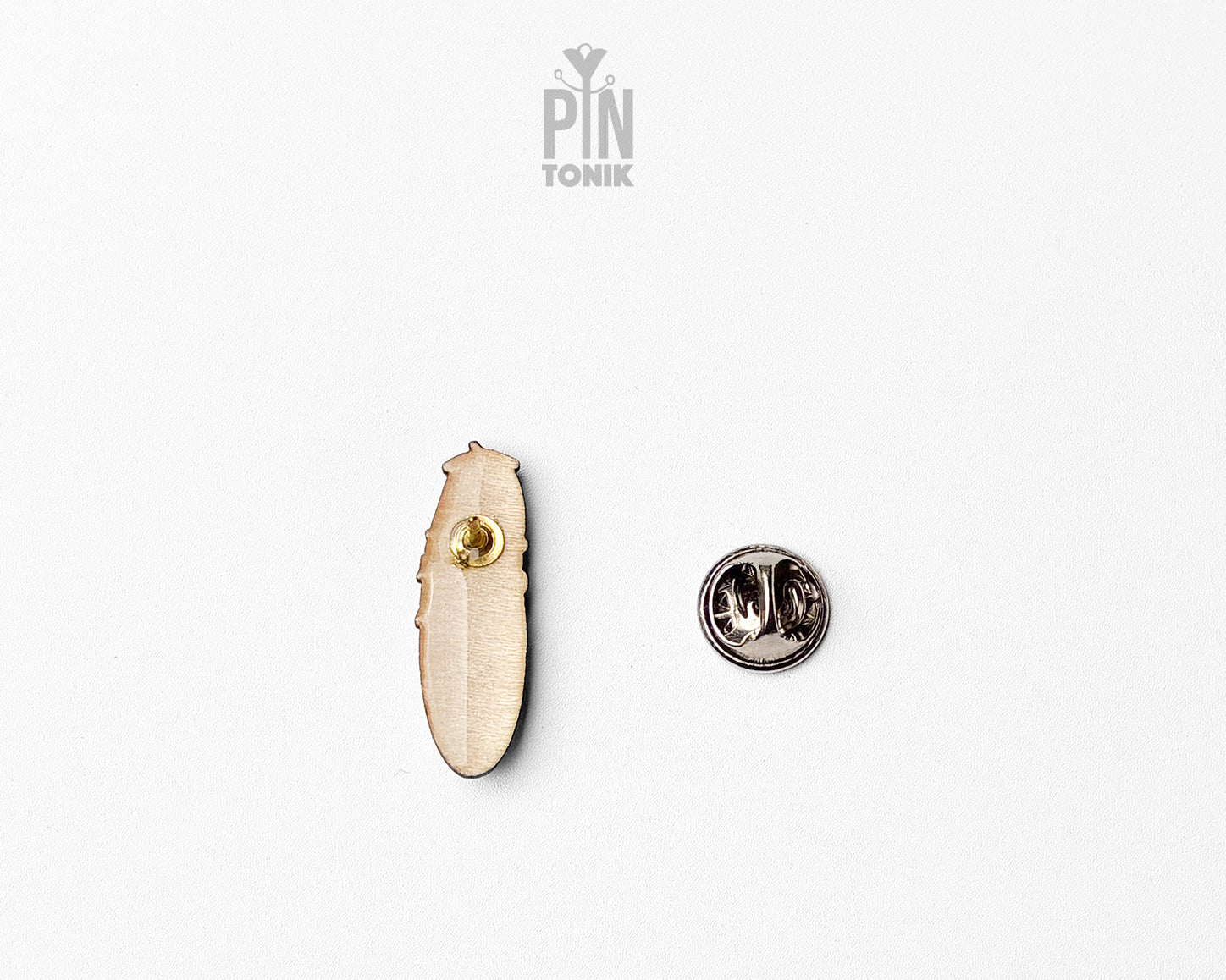 French Baguette Wooden Pin