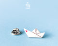 Paper Boat Pin