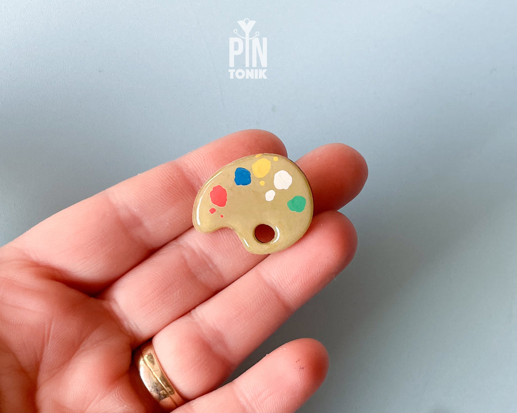 Artist Palette Pin