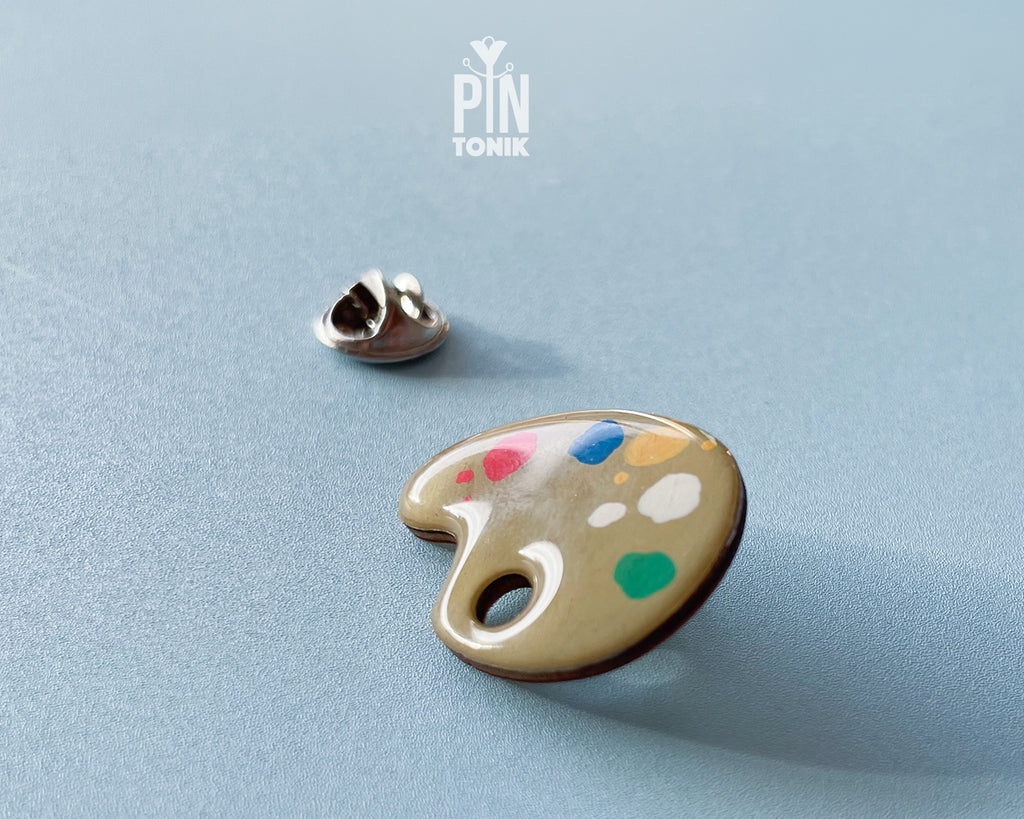 Artist Palette Pin