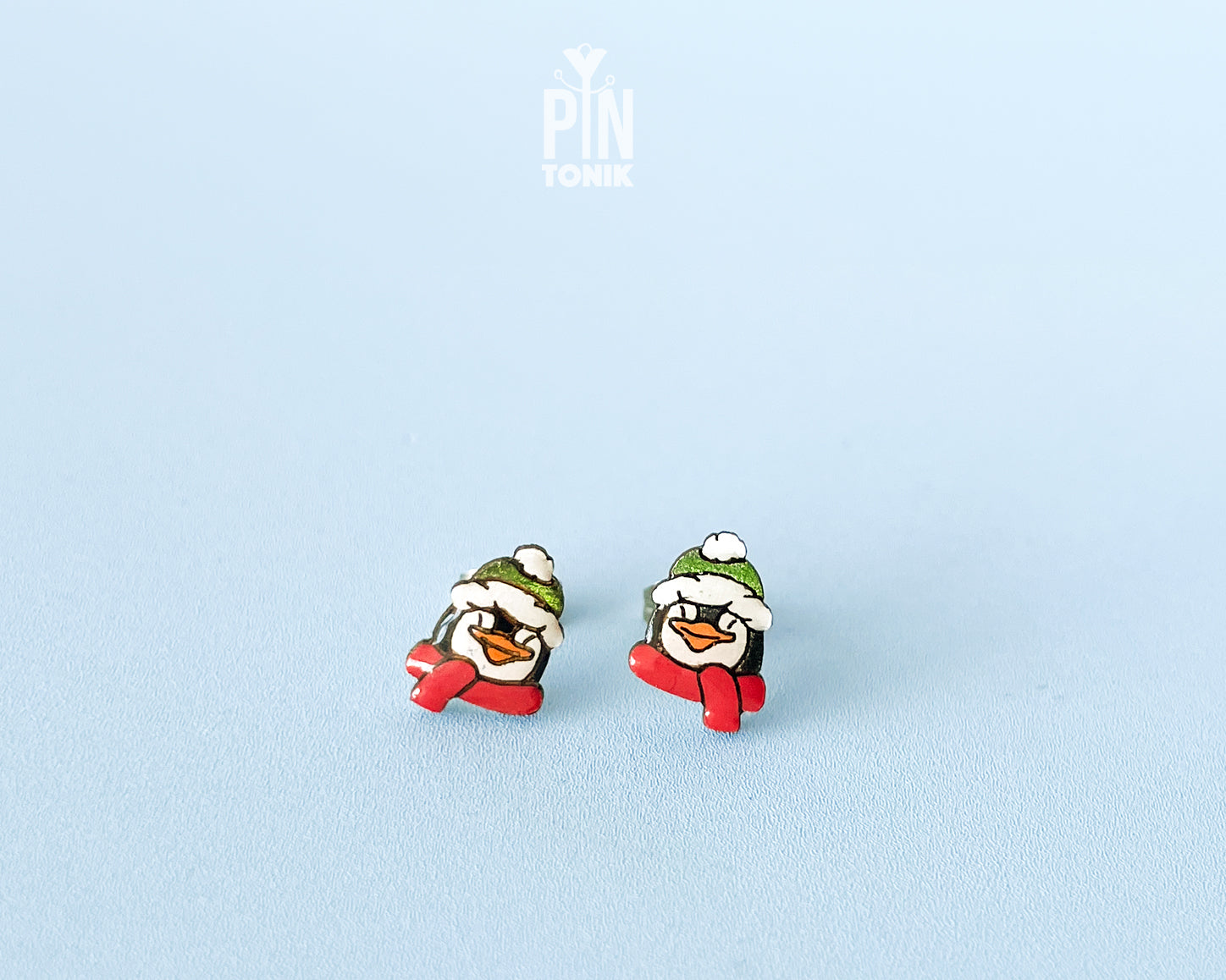 Pinguin-Ohrstecker