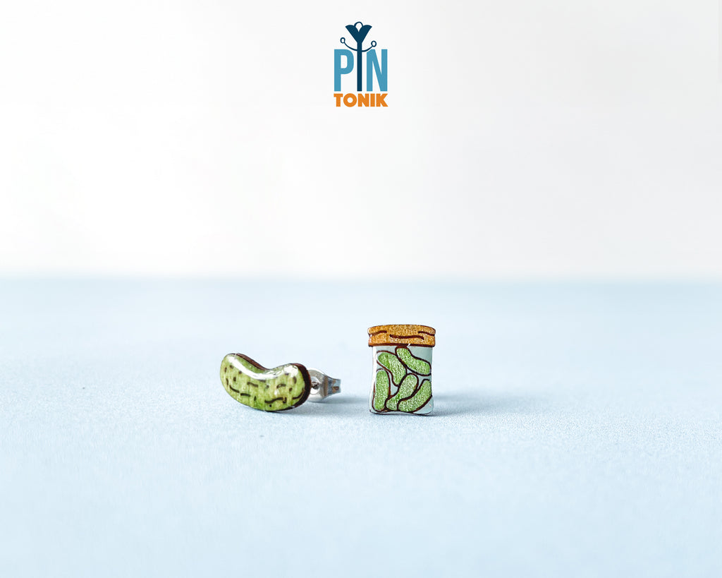 Pickles Mismatched Stud Earrings