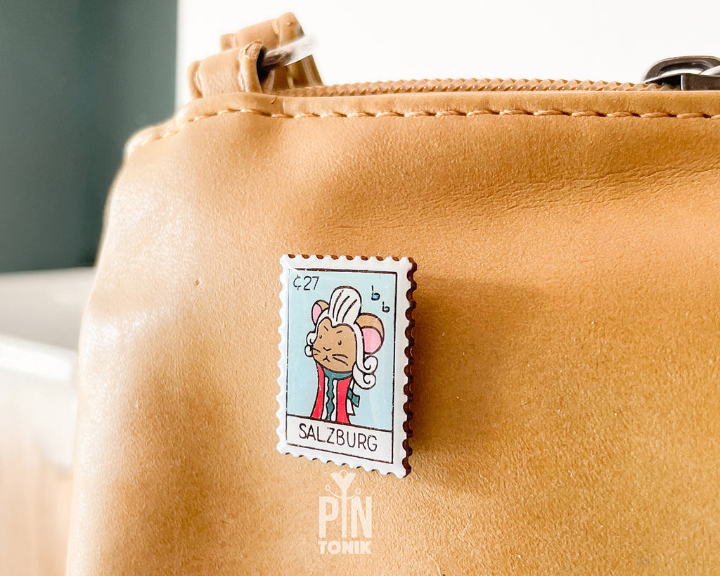Salzburg Mozart Mouse Pin