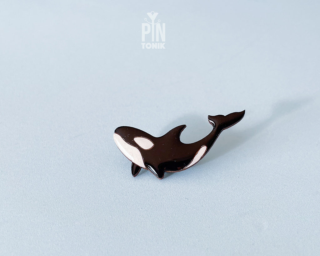 Orca Whale Pin