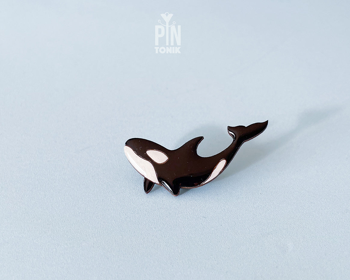 Orca Whale Pin
