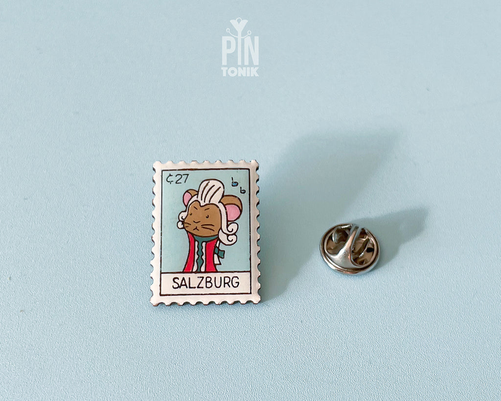 Salzburg Mozart Mouse Pin