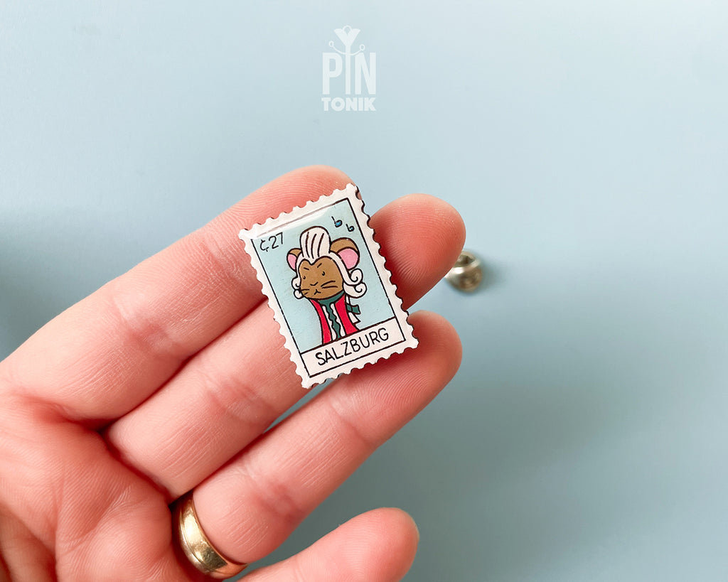 Salzburg Mozart Mouse Pin