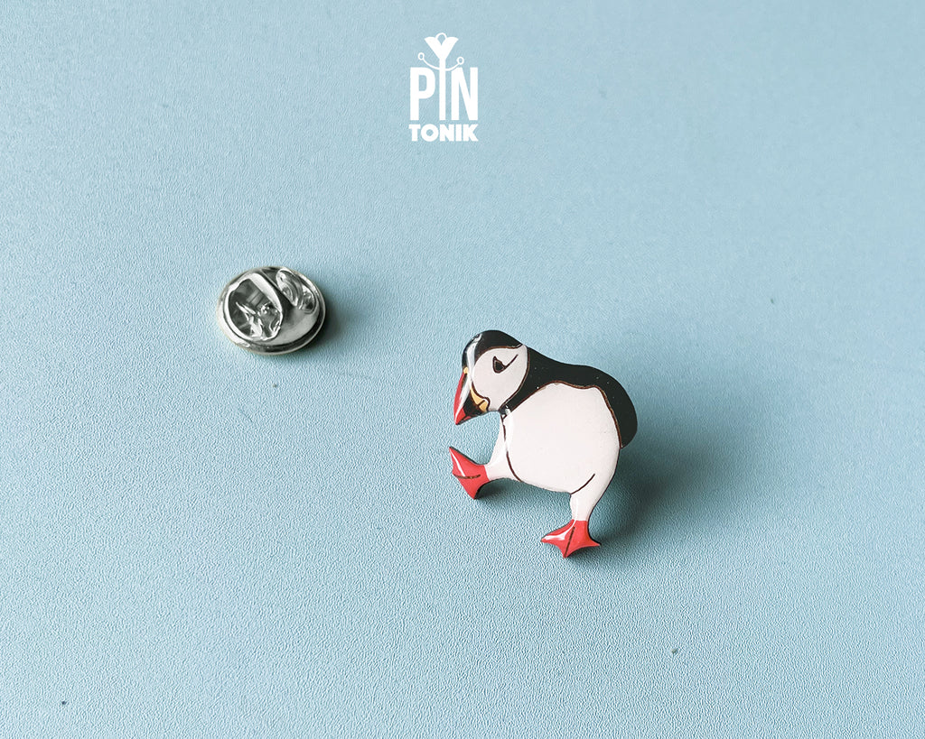 Walking Puffin Pin