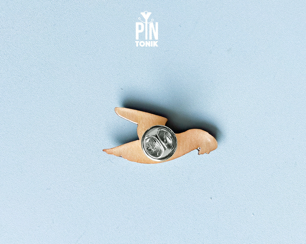 Flying Puffin Pin