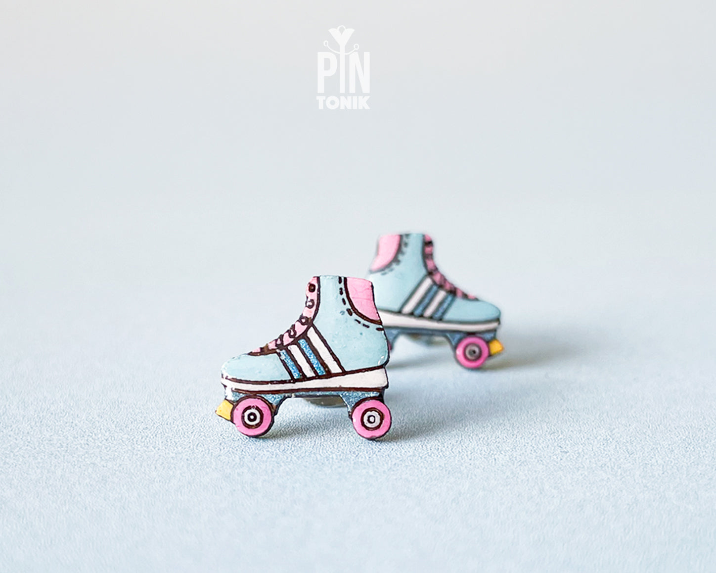 Retro Roller Skates Studs