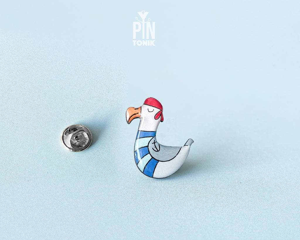 Sailor Seagull Pin