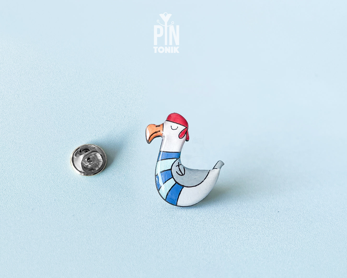 Sailor Seagull Pin
