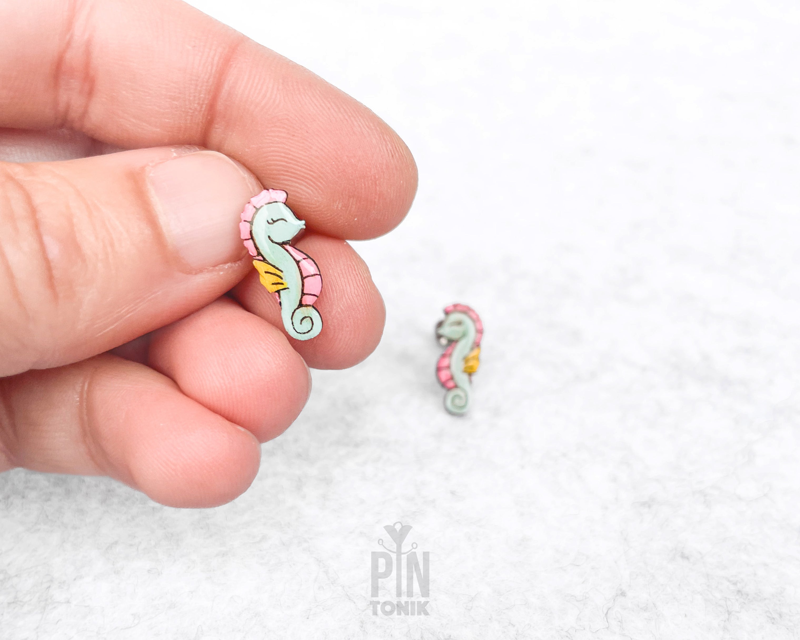 Seahorse Stud Earrings