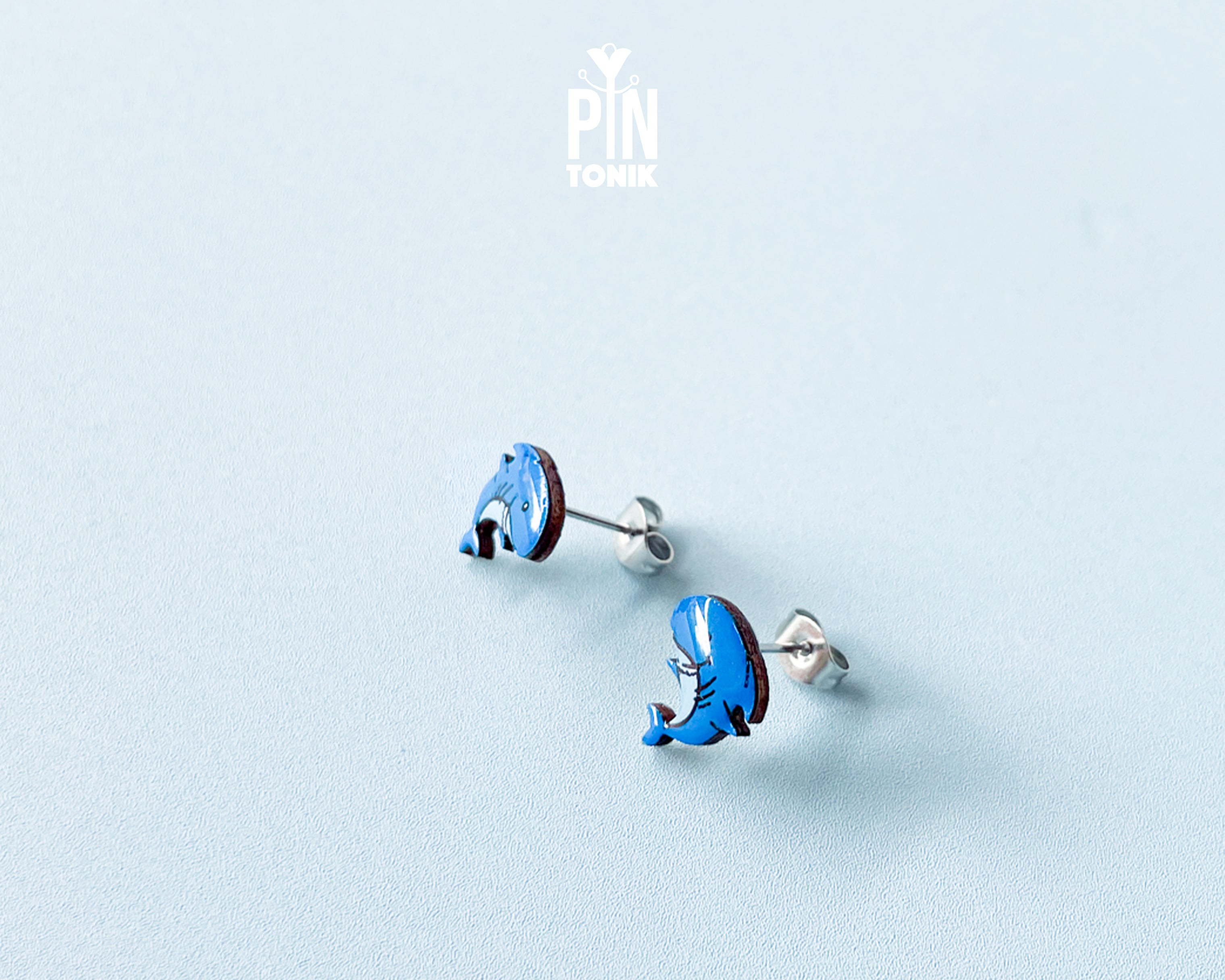 Shark Stud Earrings