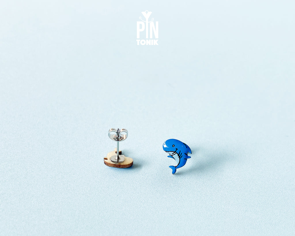 Shark Stud Earrings