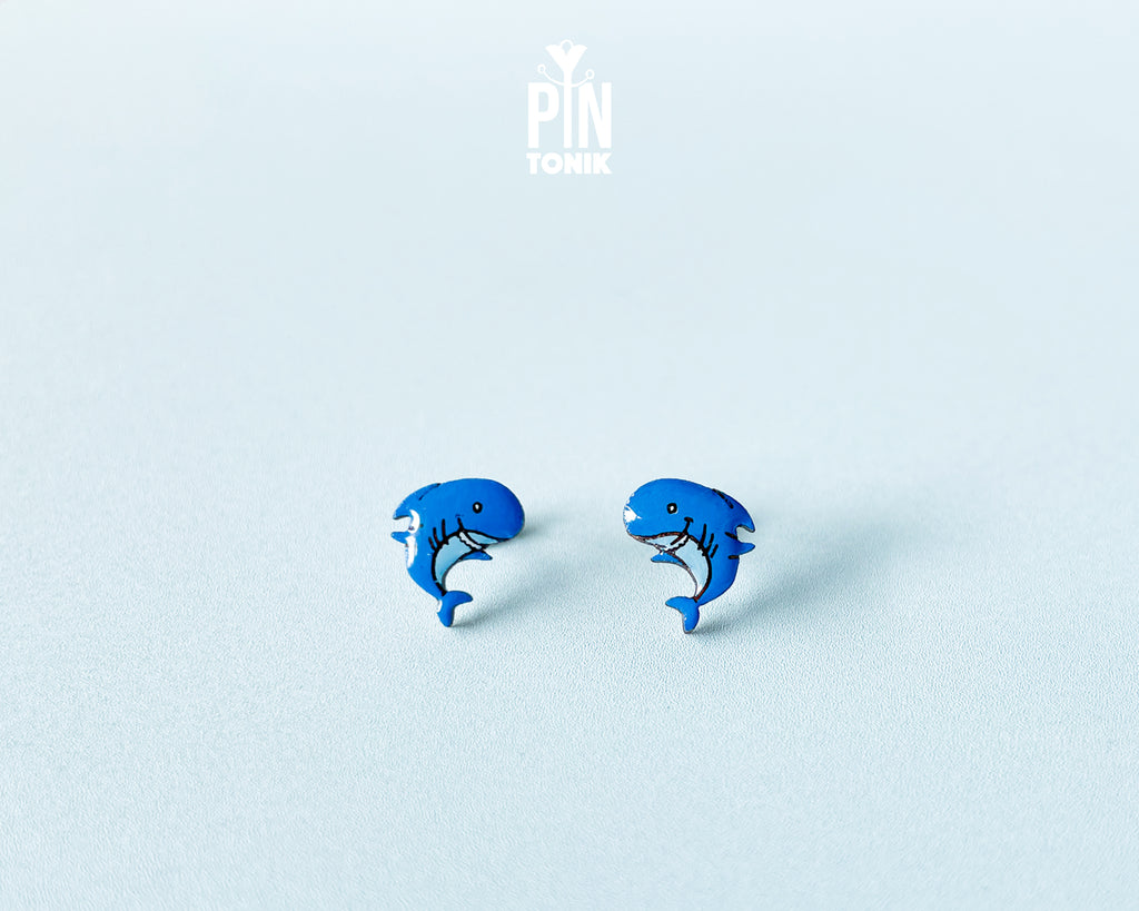 Shark Stud Earrings