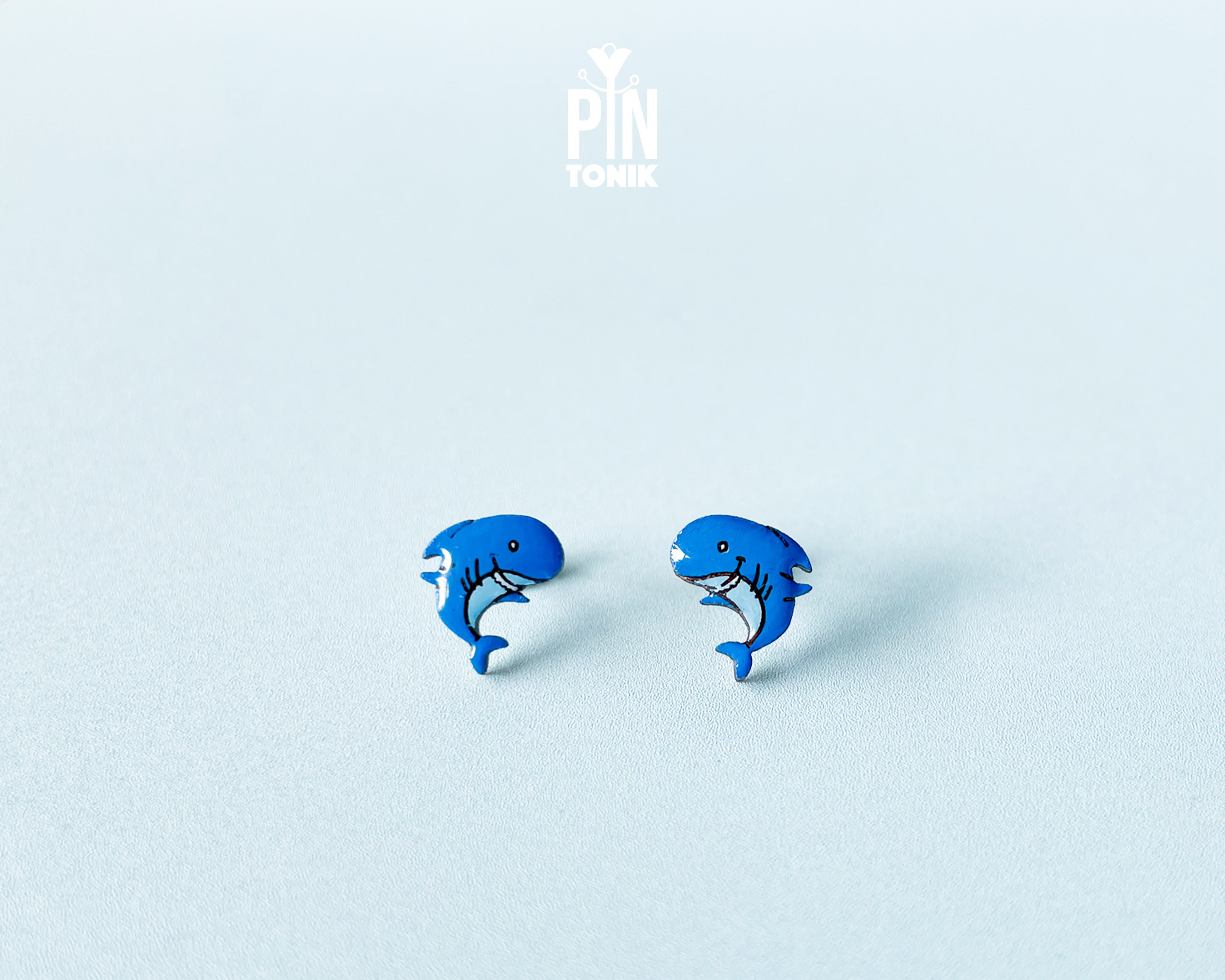 Shark Stud Earrings