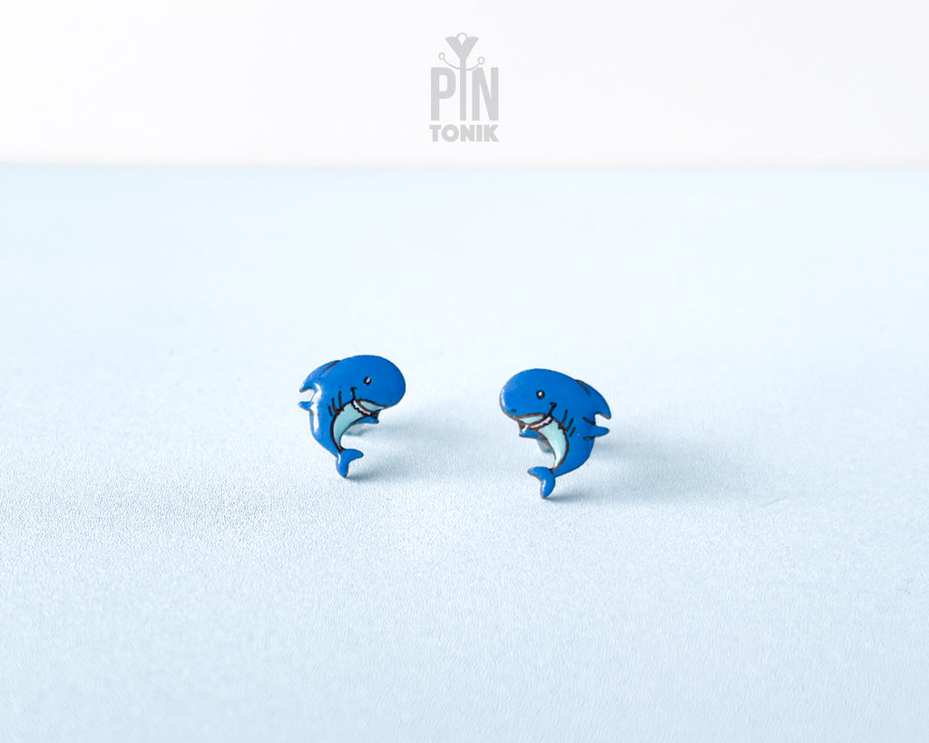 Shark Stud Earrings