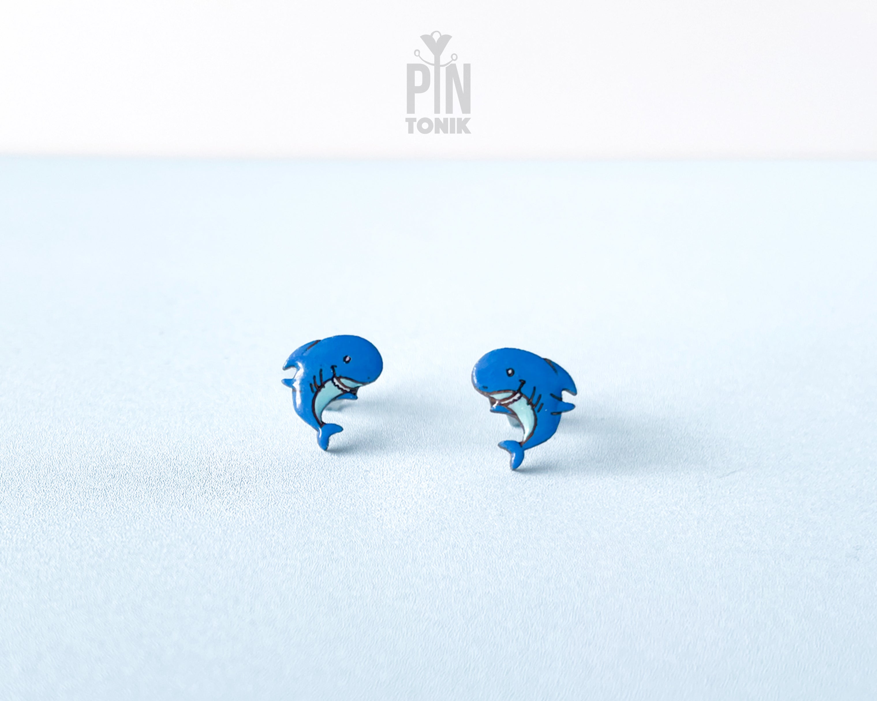 Shark Stud Earrings