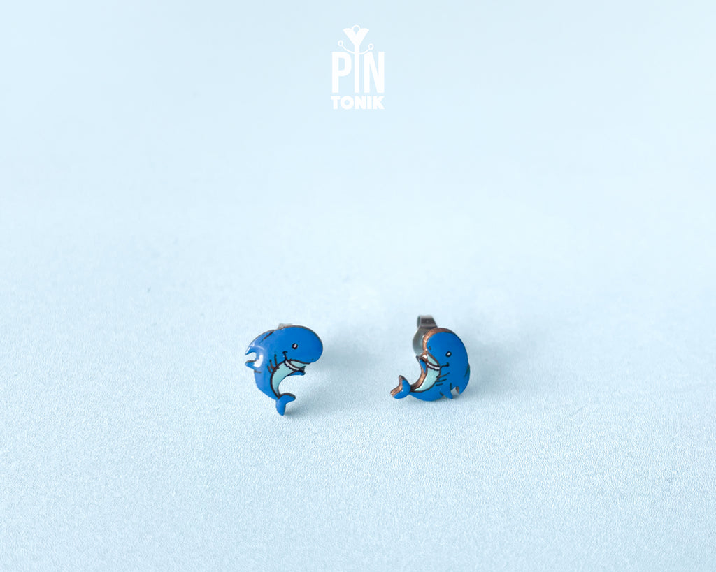 Shark Stud Earrings