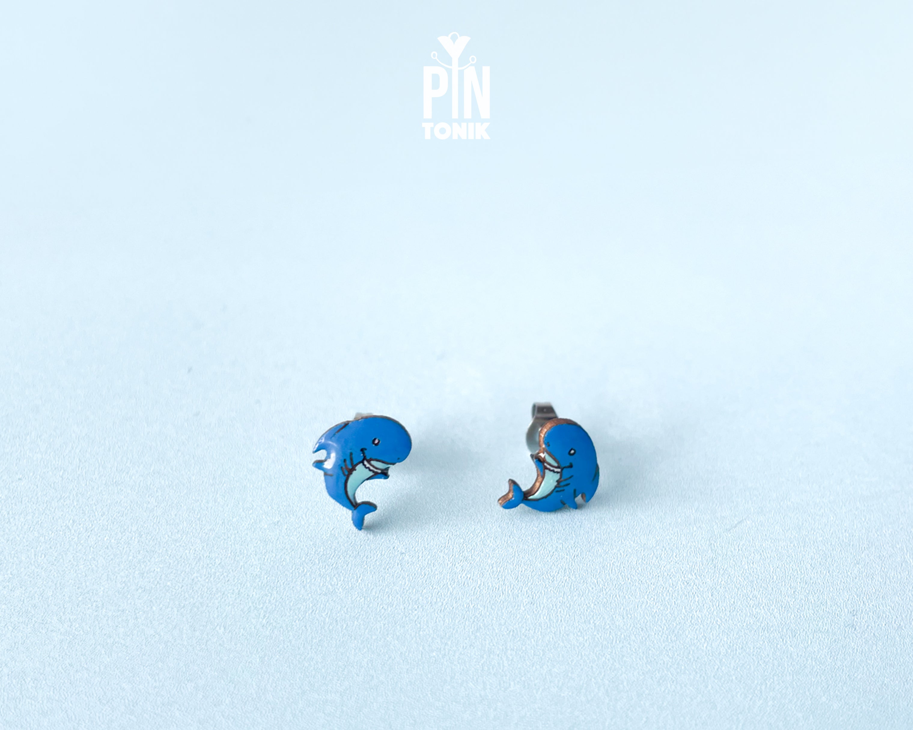 Shark Stud Earrings