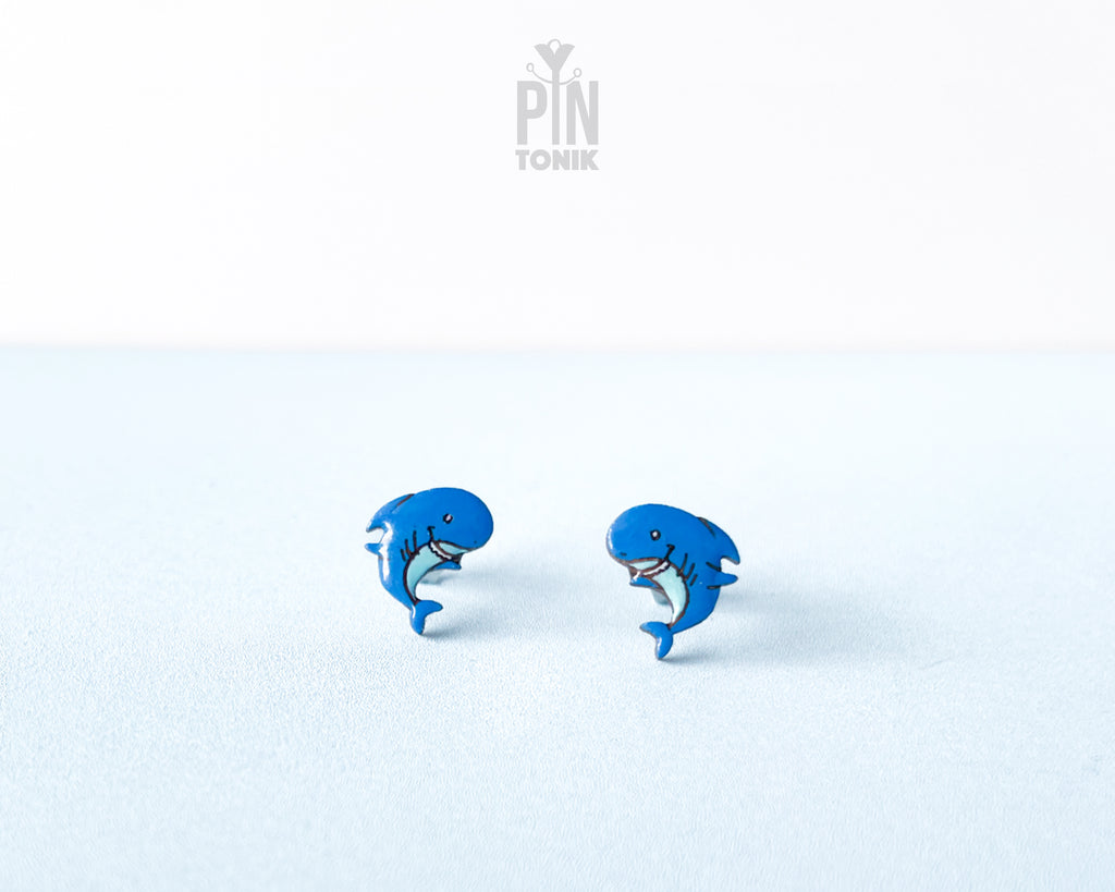Shark Stud Earrings