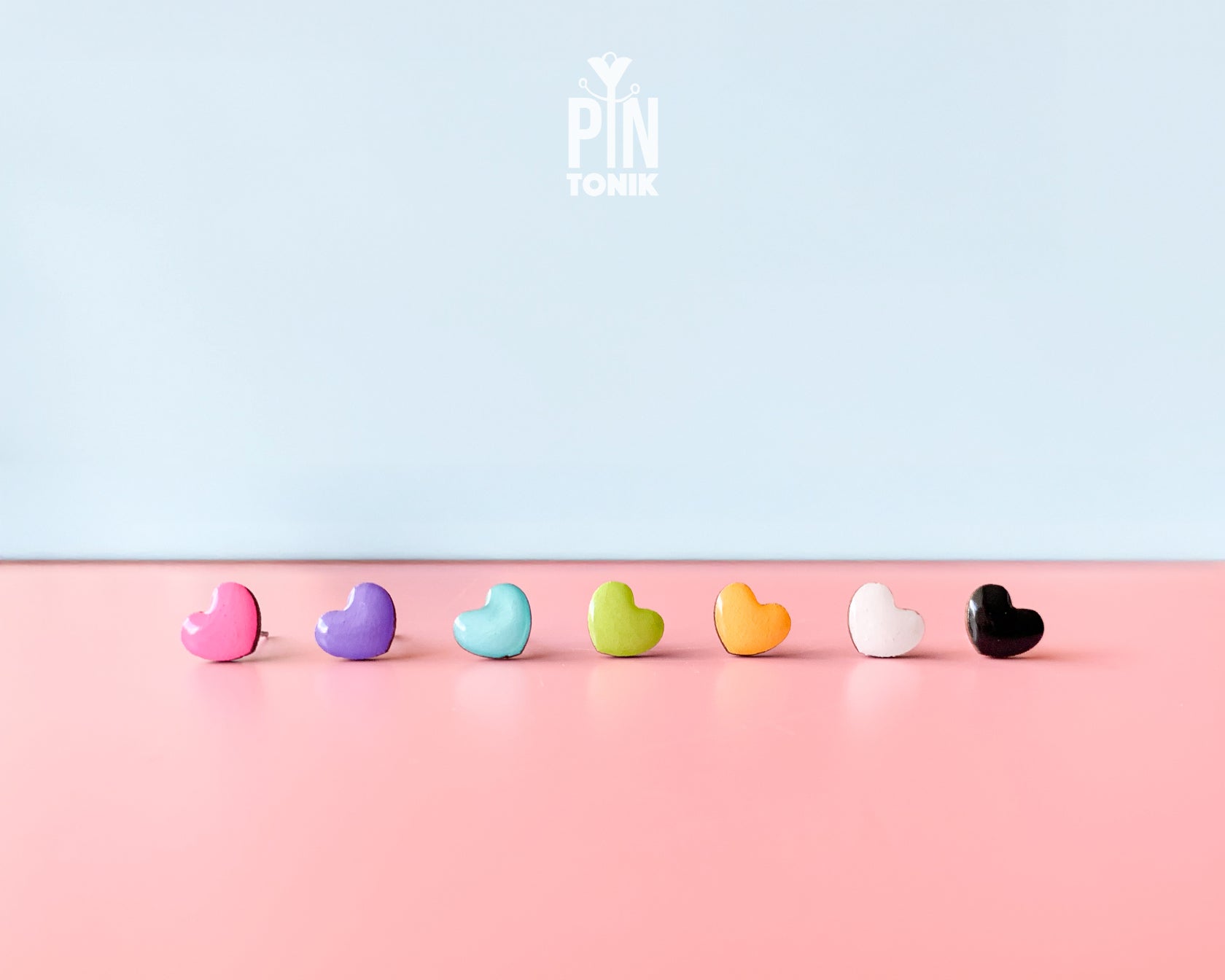 Minimal Heart Studs