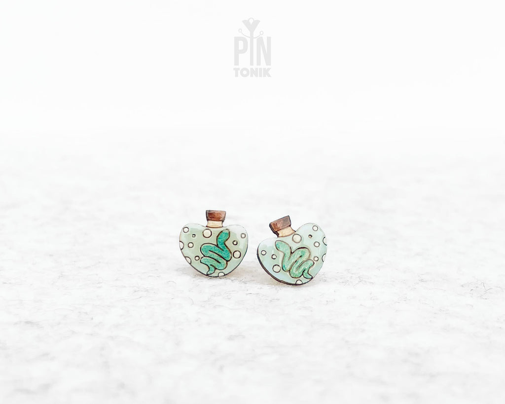 Snake Potion Studs