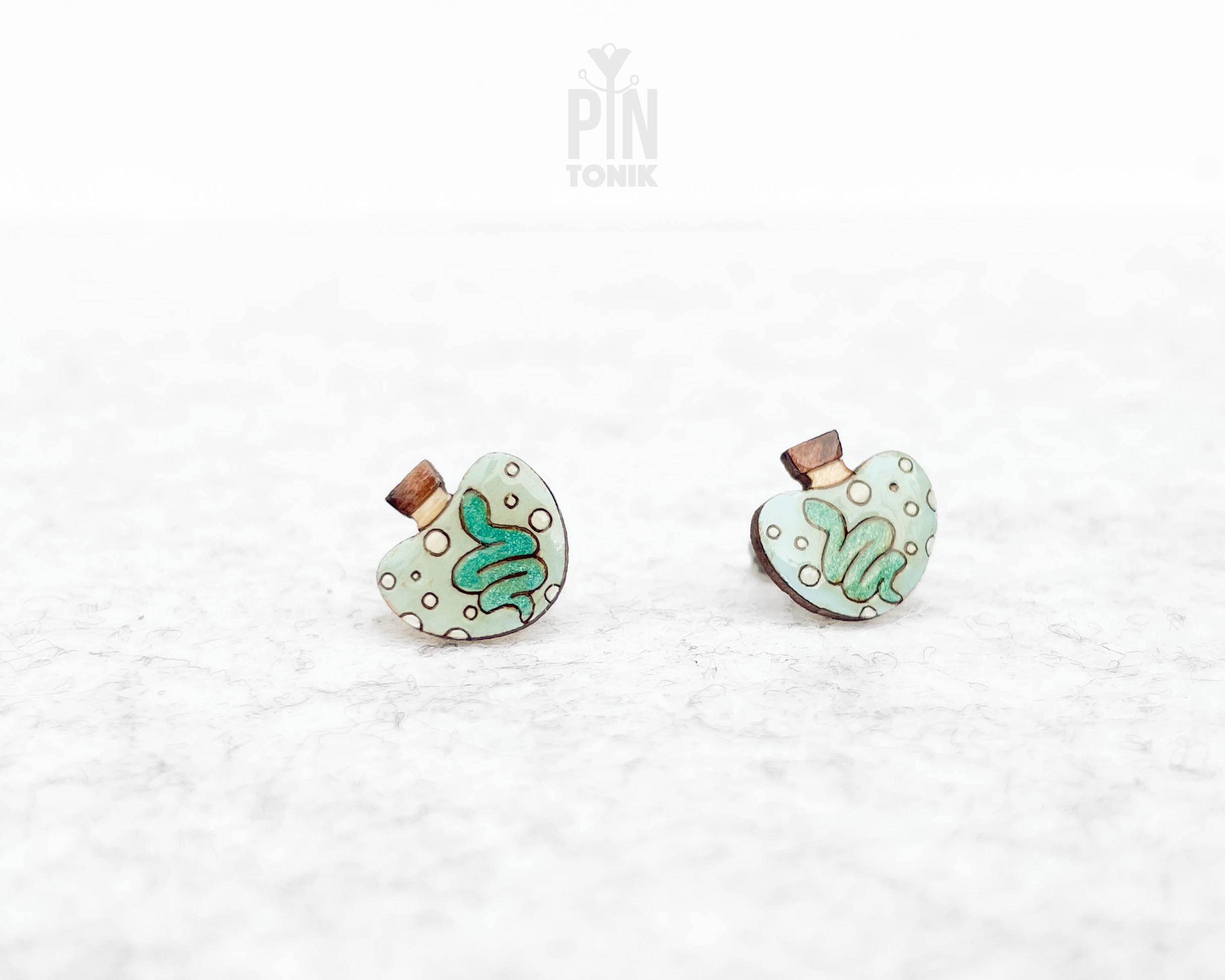 Snake Potion Studs