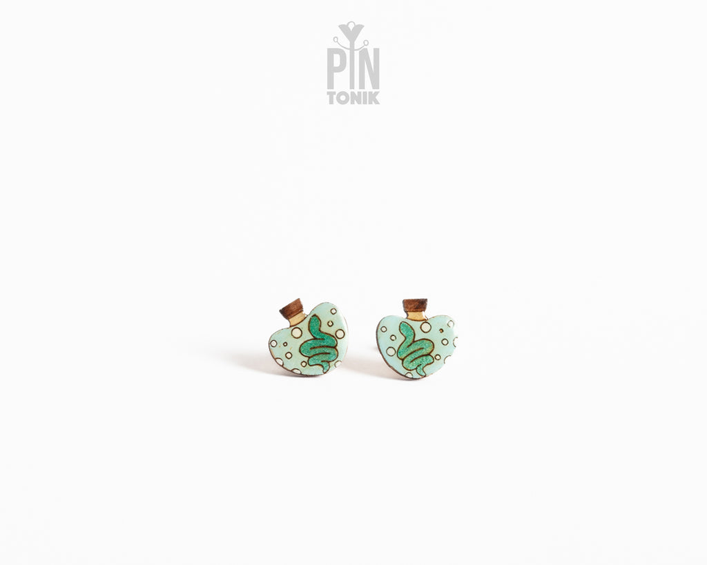 Snake Potion Studs