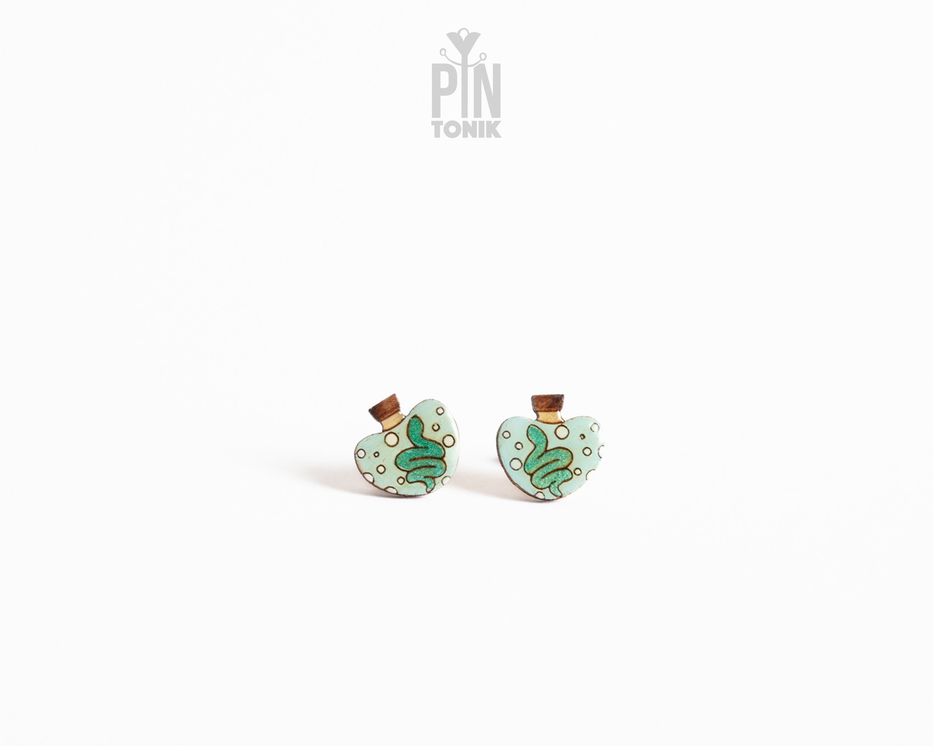 Snake Potion Studs
