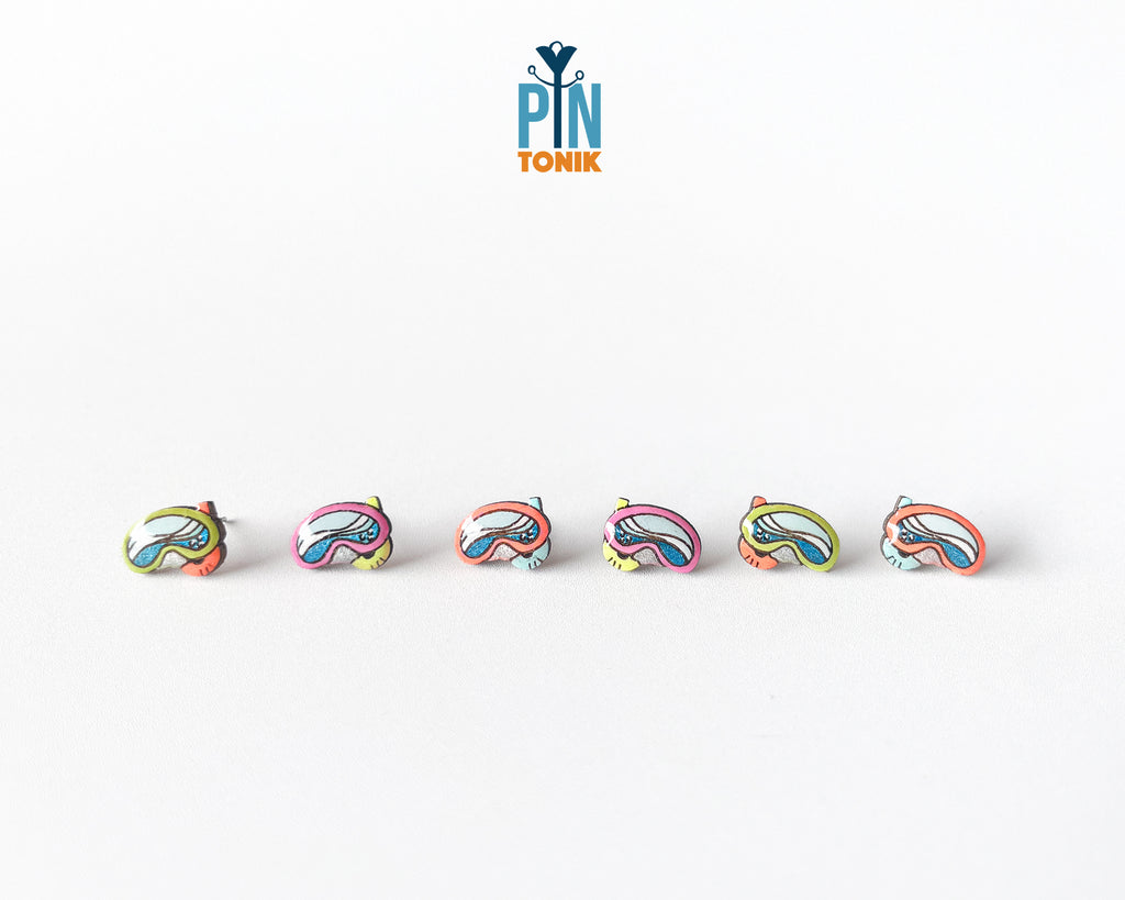 Diving Goggles Studs