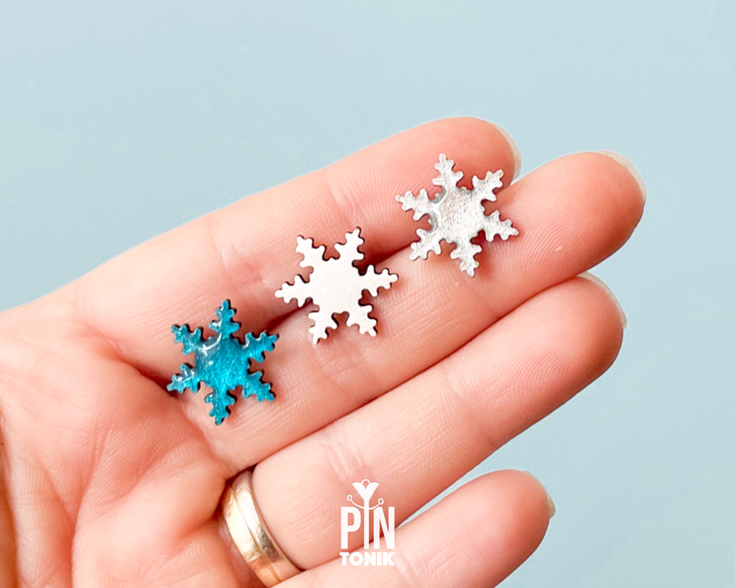 Snowflake Studs