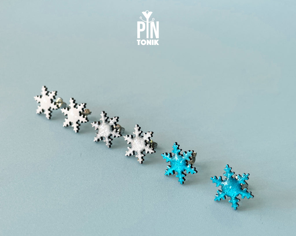 Snowflake Studs