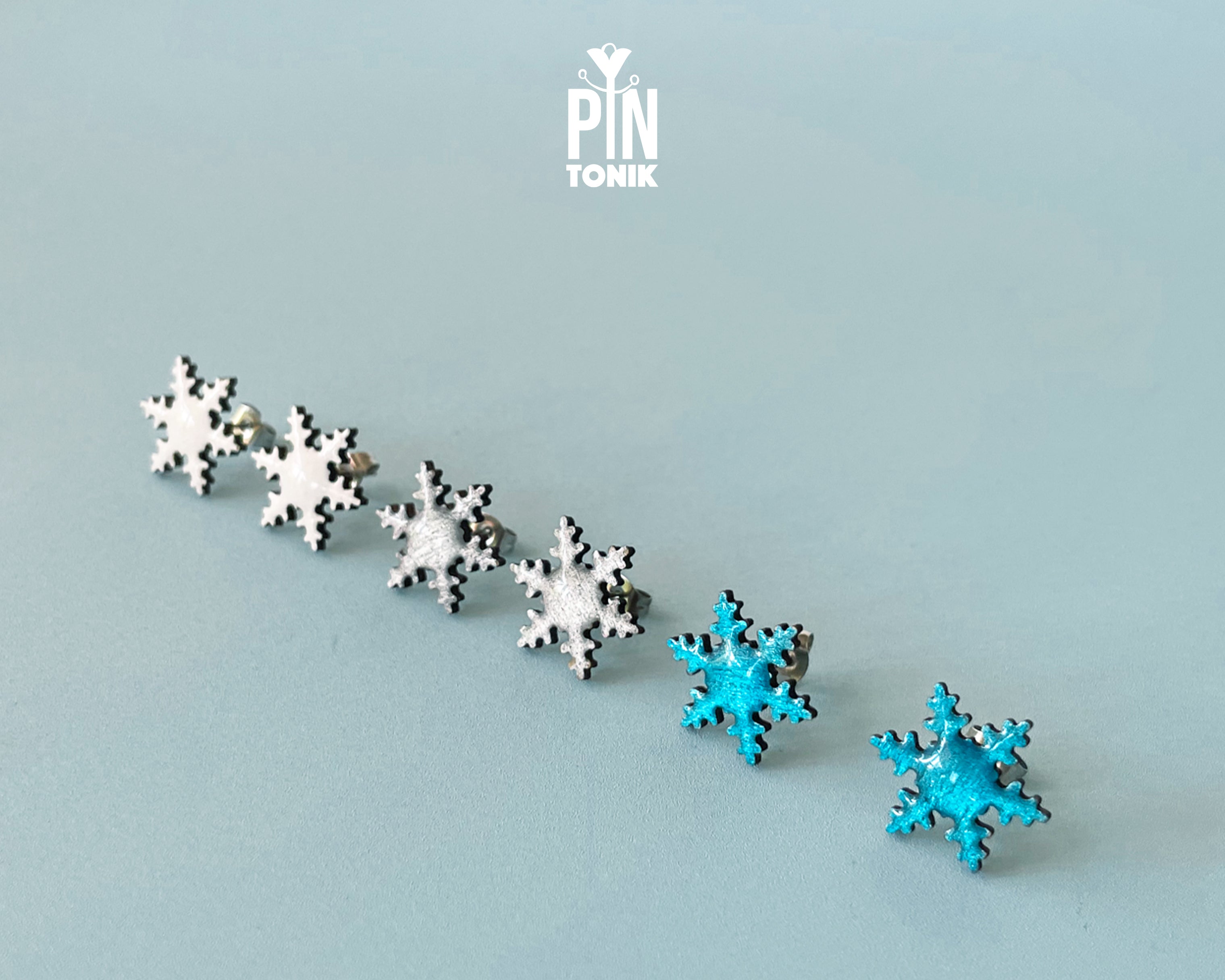 Snowflake Studs