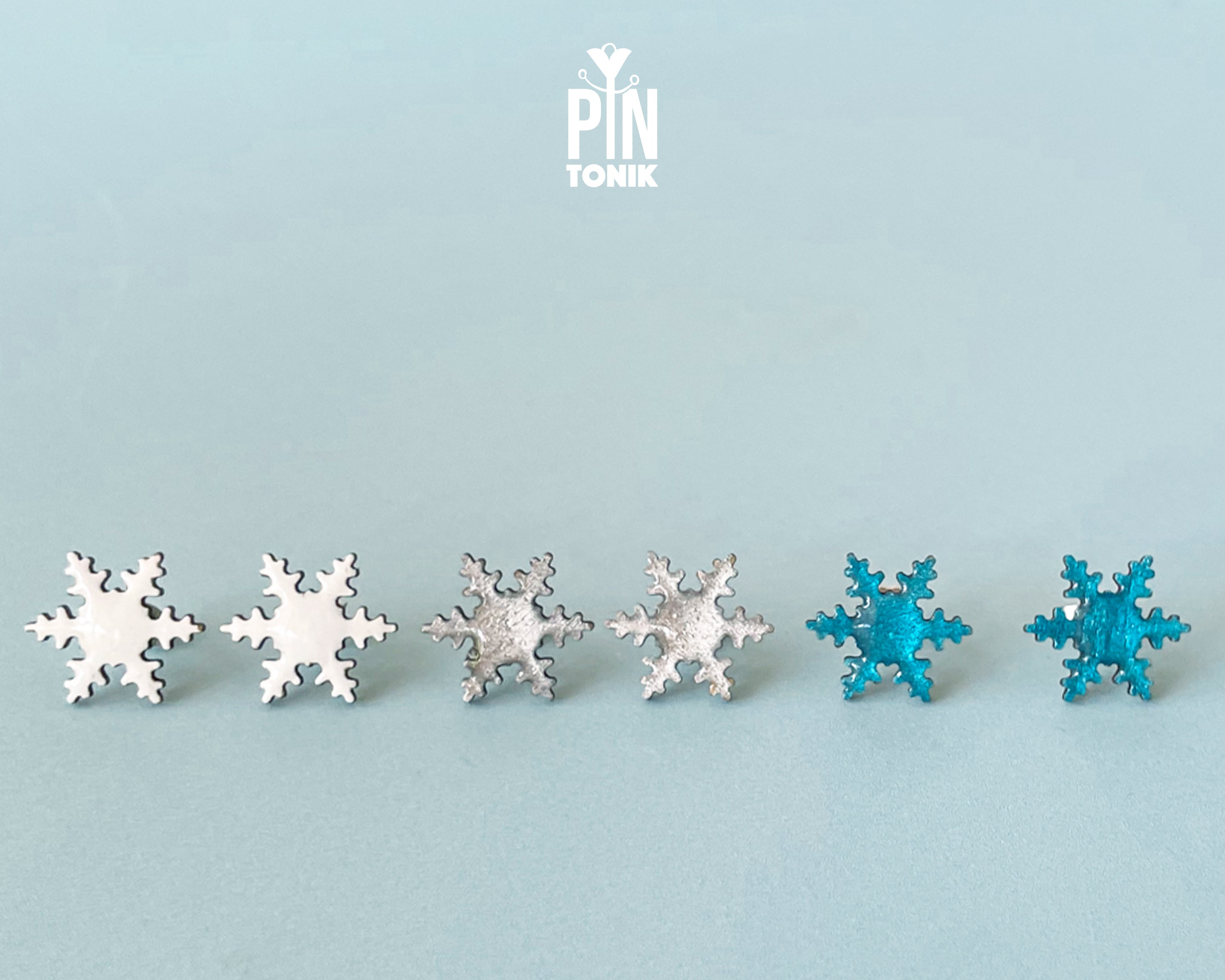 Snowflake Studs