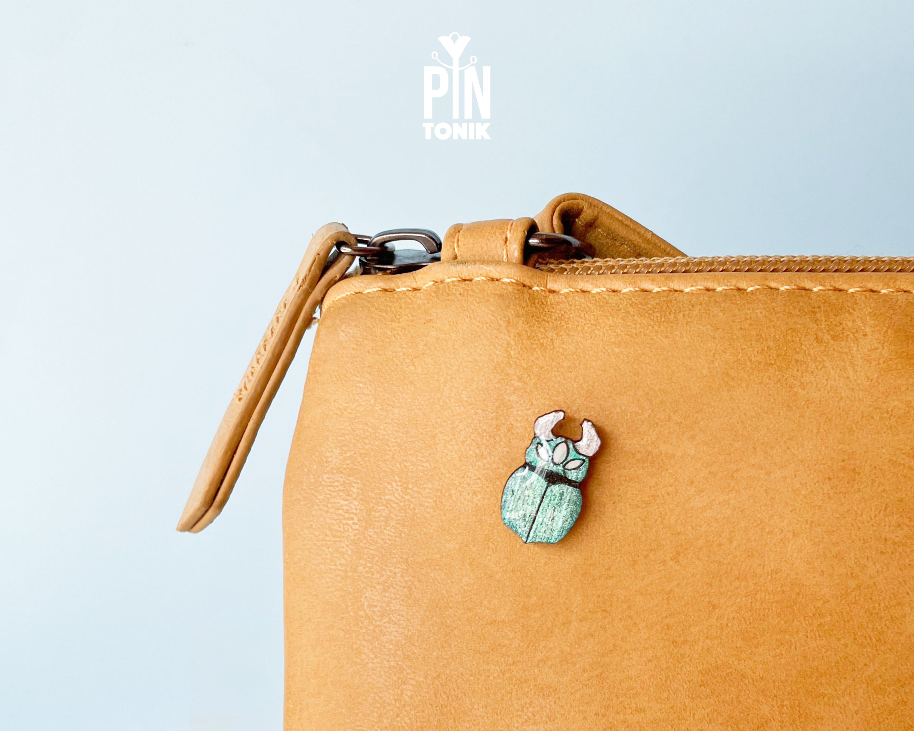 Stag Beetle Pin