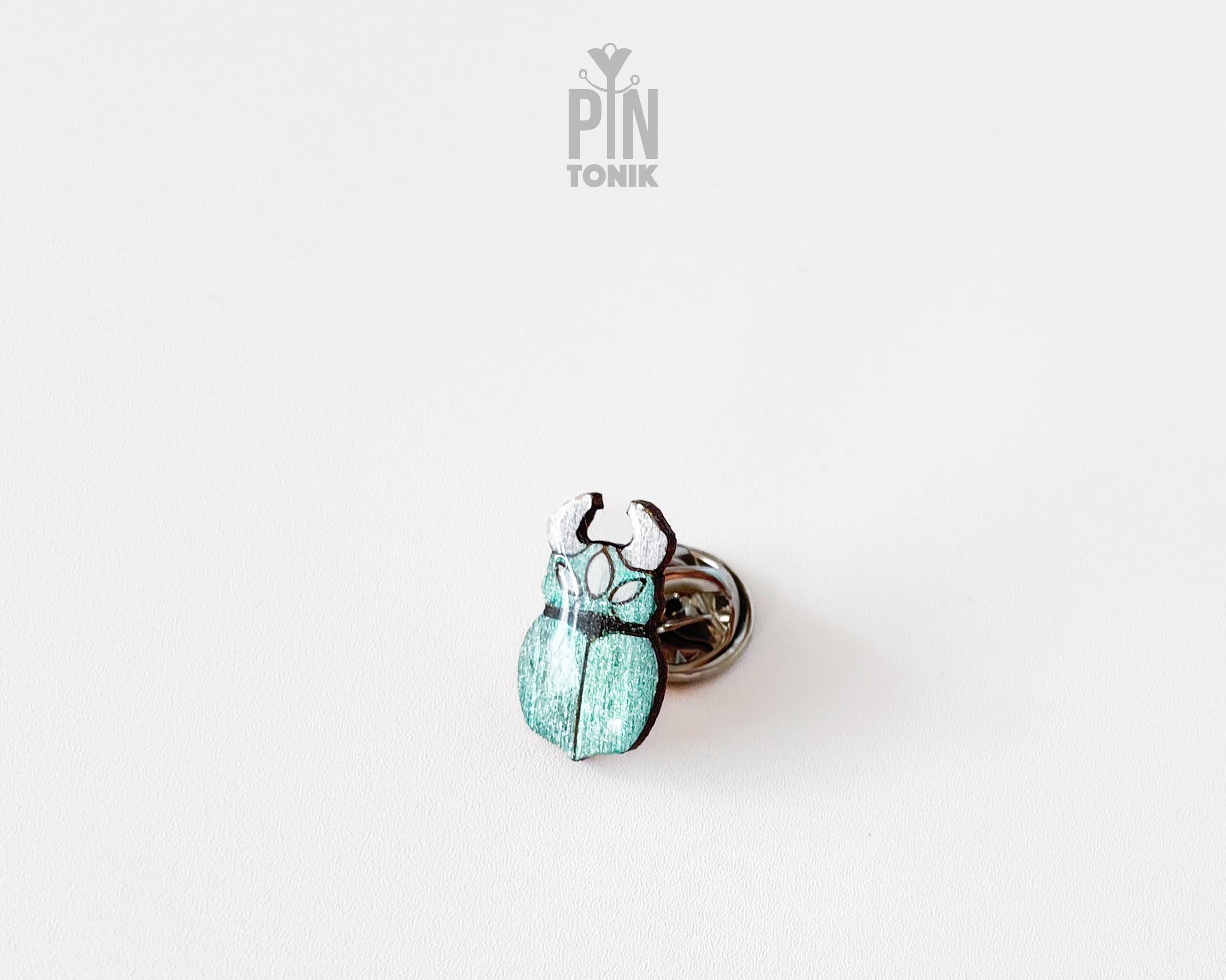 Stag Beetle Pin