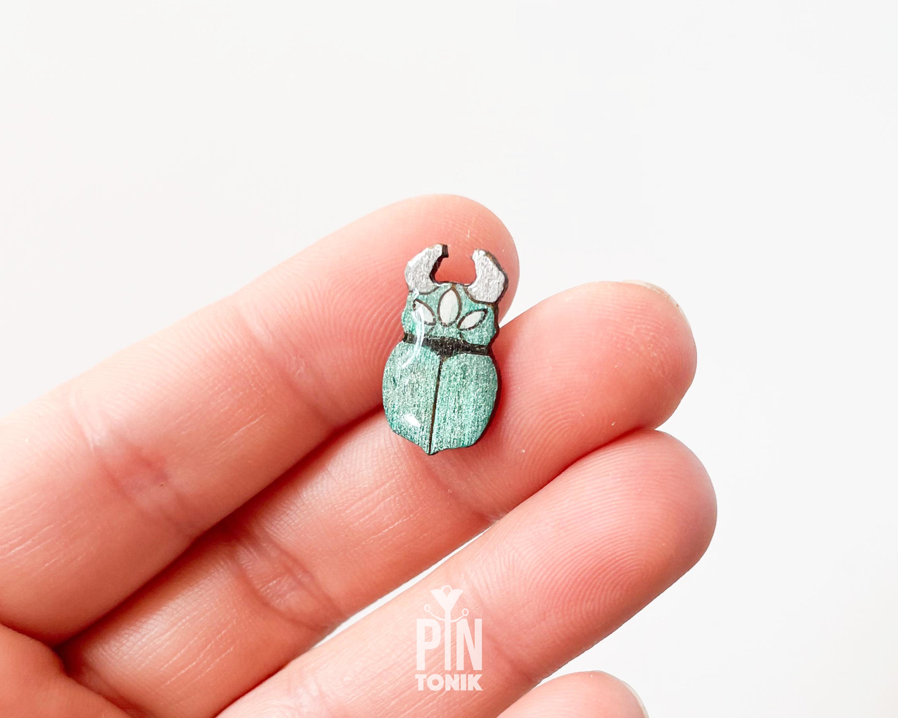 Stag Beetle Pin